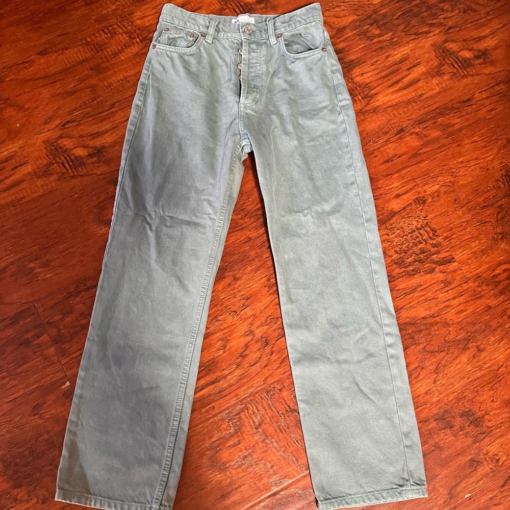 Green jeans - Picture 2 of 2